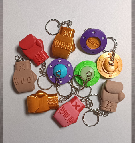 14-23. Wild Keyrings (Prototypes and Misprints)