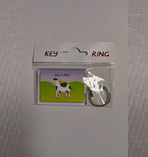 2. 'Silly Moo' Keyring